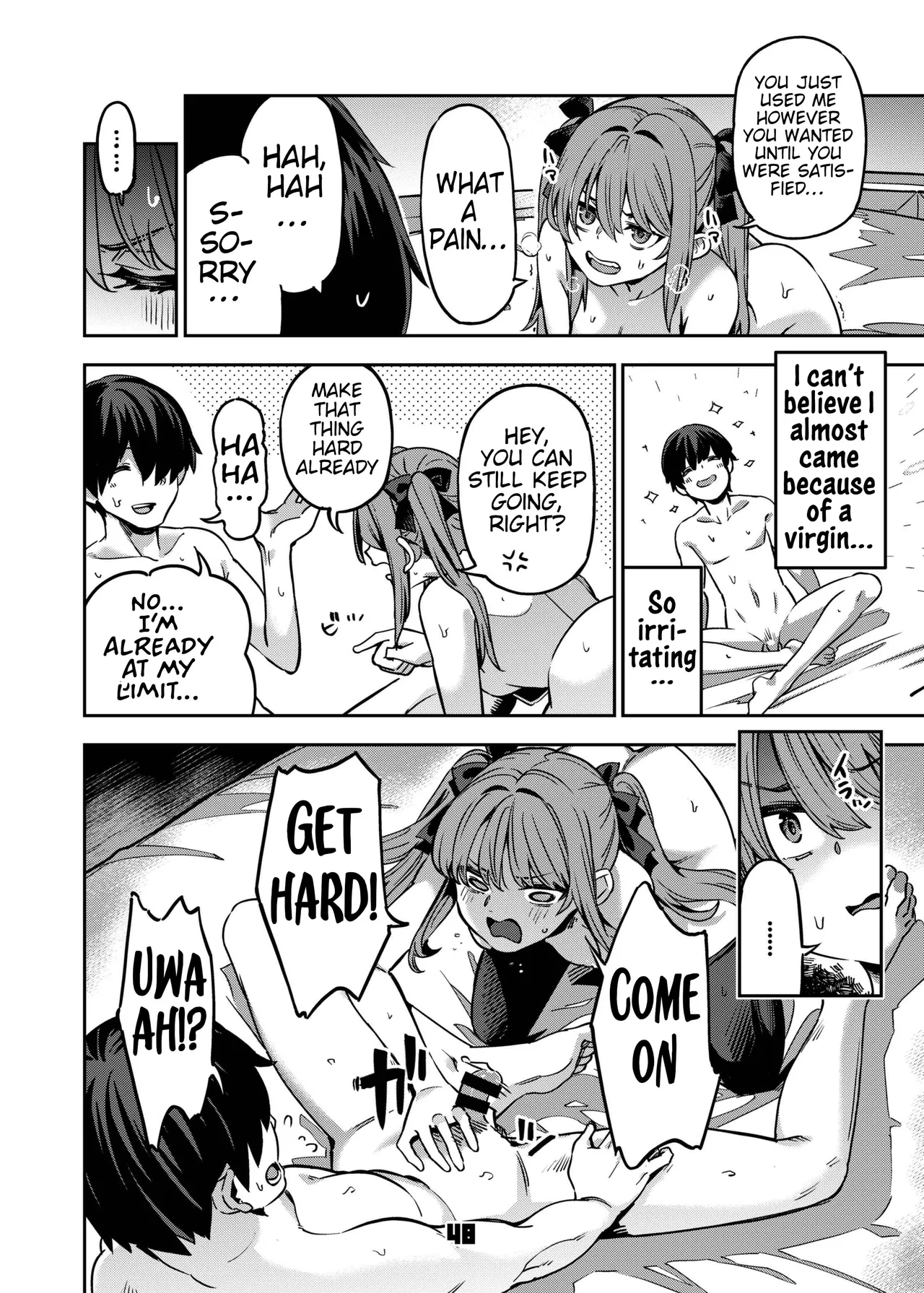 Hentai Manga Comic-In the case of Maita, a girl who engages in "sugar dating" (a type of compensated dating activity), episode 2.-Read-47